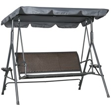 Outsunny seater garden - outsunny, swing