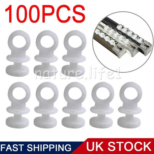 100pcs curtain track gliders - 100pcs,