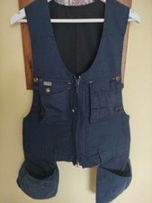 Snickers  Tool Vest Blue with Black Mesh Size S