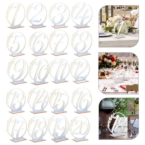 Pcs table numbers wedding - pcs,