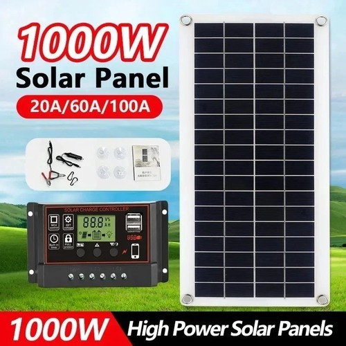 Solar panel kit - panel, 12v
