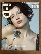 I-D Magazine June 2001 Laetitia Casta No. 210 Vintage British Music Fashion