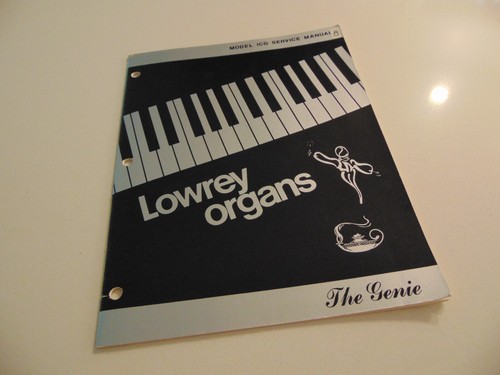 Lowrey organ icg the genie - organ,