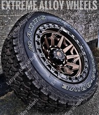 18" Bronze Alloy Wheels Fits Toyota Runner Land Cruiser Hi Lux + Worm Drive Tyre