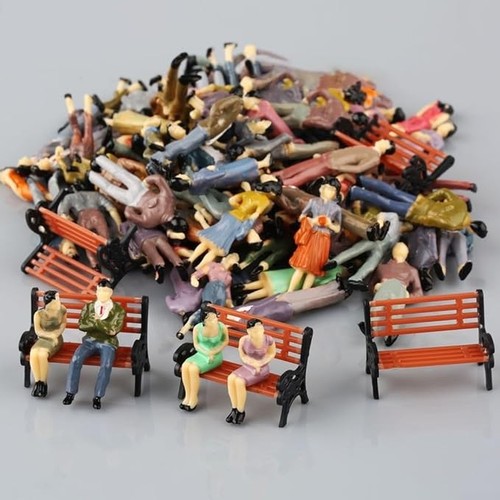 Model railway painted - x,