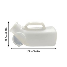 1200ml Portable Urinal with Lid for Men, Travel Camping Urinal Bottle
