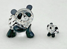 SWAROVSKI CRYSTAL PANDA BEAR