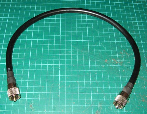 Meter patch lead rg213u - meter,