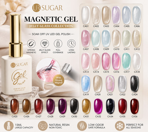 Sugar 15ml magnetic cat eye - ur,