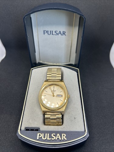 Vintage pulsar gold men - vintage, men’s