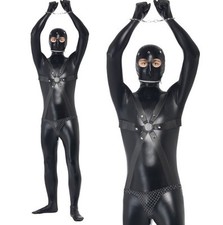 Mens Comedy Gimp Fancy Dress Costume Stag Night Suit Outfit New by Smiffys