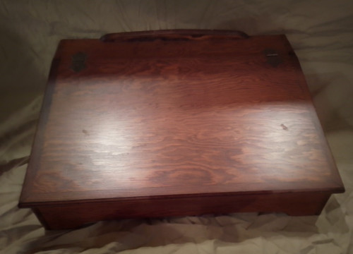 Vintage handmade slant top - slant,