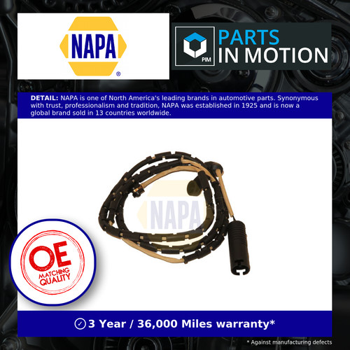 Brake pad wear indicator - pad,