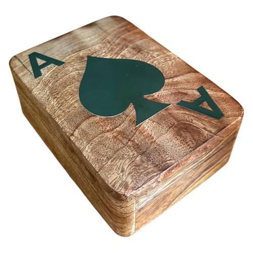 Handcrafted playing card box - handcrafted,