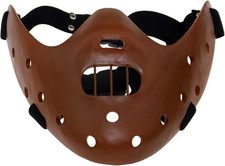 Hannibal Lecter Mask Cosplay the Silence of the Lambs Half Face Killer Halloween