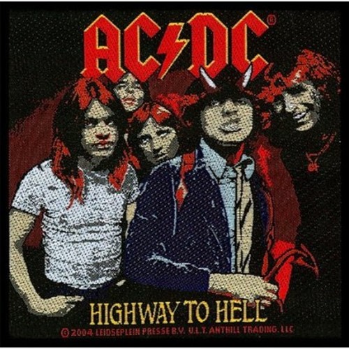 Highway hell sew on - hell, sew-on