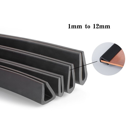 Black rubber edge - rubber,