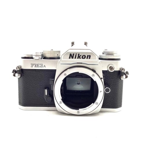 Nikon fm3a body silver - nikon,