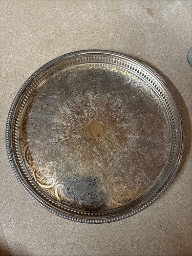 Large silver vintage drinks - vintage,