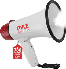 Megaphone Speaker with Siren