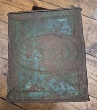 Esso Vintage Metal Petrol Can