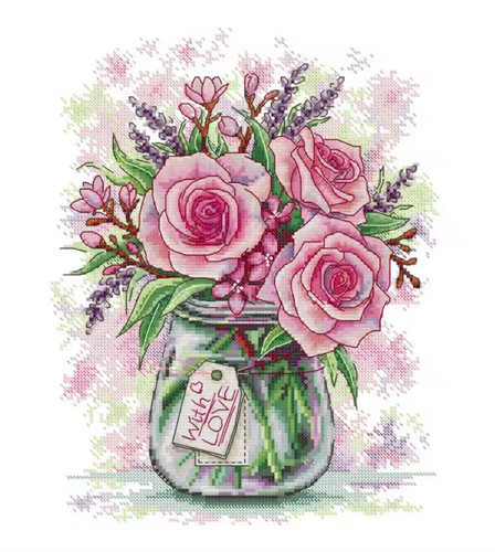 Counted cross stitch kit ct - stitch, 14