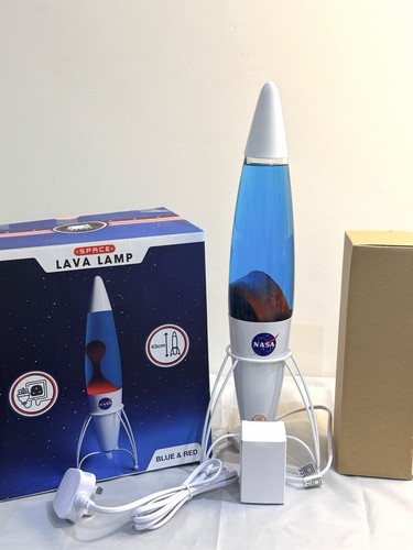 Nasa lava lamp rocket - lava, 43cm