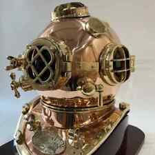Diving Helmet Deep Sea Marine Divers helmet Antique Scuba US Navy Mark V Gift