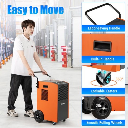 Orange commercial dehumidifier - commercial,