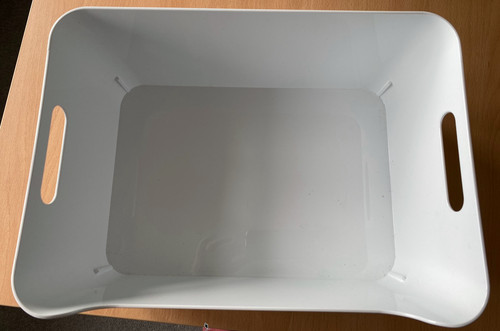 Ikea kuggis white storage box - ikea,