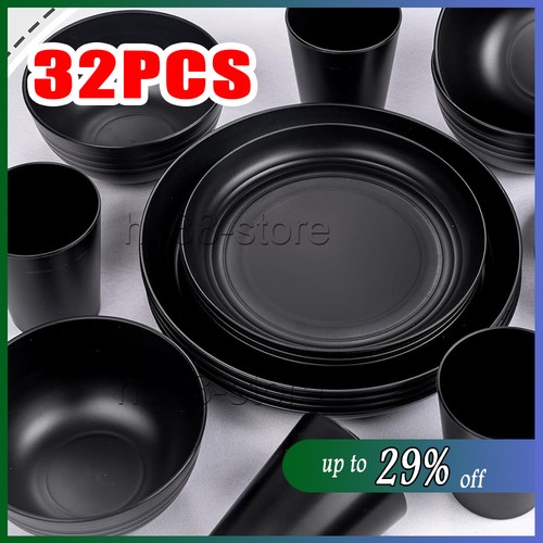 Black dinnerware bowl - black,