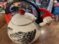 Vintage Kamestein Rooster Whistling Kettle In Excellent Condition