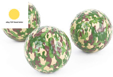 Camo Golf Balls 3-Pack Novelty Gift for Golfers Camouflage Gofl B