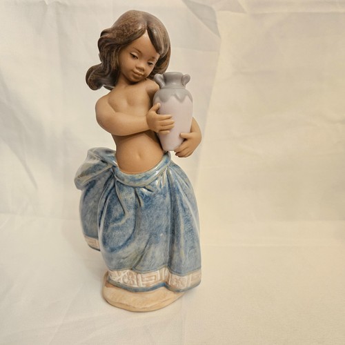 Little peasant girl - little, (blue)