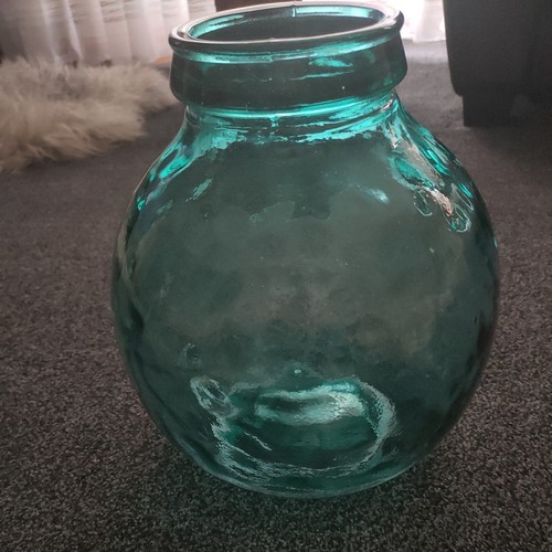 Large teal turquoise mottled - teal,