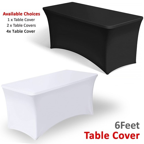 6ft spandex table cover fitted - spandex,