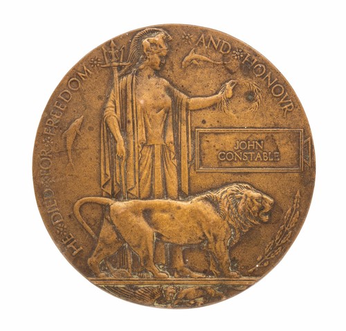 Ww1 memorial plaque - plaque, john