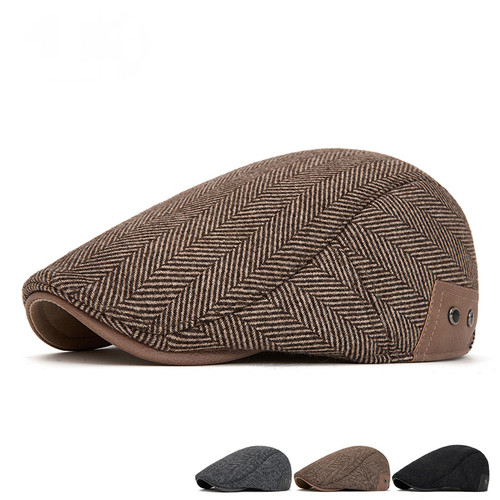 Men wool herringbone duckbill - men,