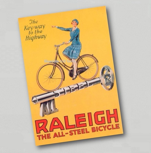 Fridge magnet raleigh bicycle - magnet,
