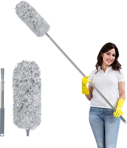 Extendable feather duster - feather,