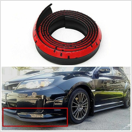 Black car front bumper - black,