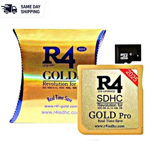 Gold finish sdhc - finish, r4