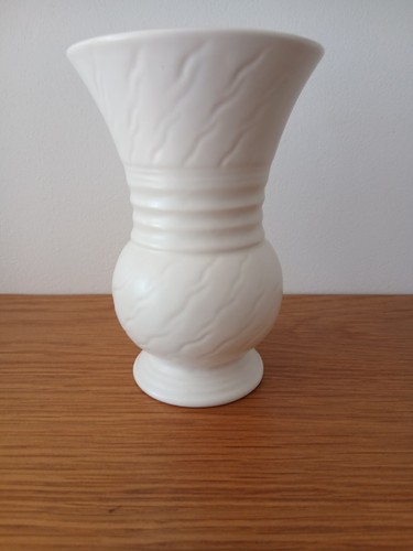 Sylvac vase 676 matt white - ,
