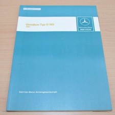 Mercedes Benz Omnibus Typ 0 303 Motor Kupplung Getriebe Türen Werkstatthandbuch