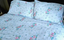 3 Pc Set Simply Shabby Chic Lily Rose King Duvet & Pillowcases Rachel Ashwell