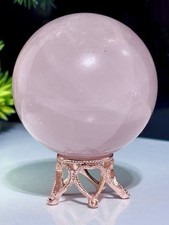 Rose Quartz Crystal Ball