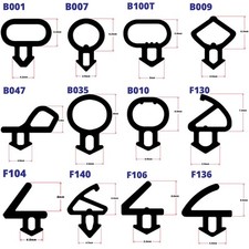 uPVC Window & Door Bubble Gasket Seal Flipper Double Glazing Rubber Draught Seal