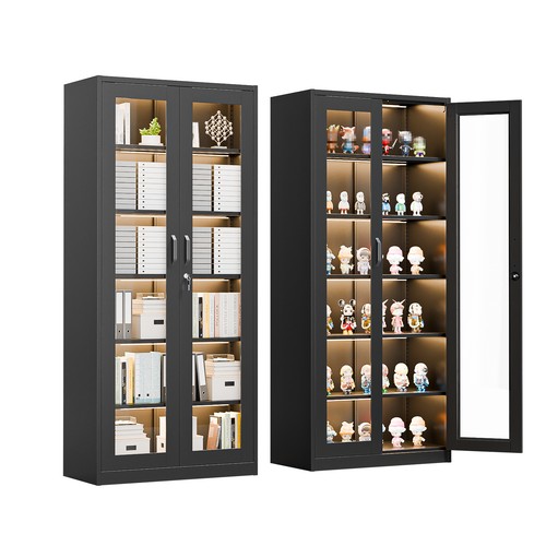 Tall metal filing cabinet - metal,