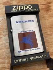 1944-1994 ARNHEM Zippo Lighter, WW2 1st Airborne Division 50th Anniversary. Rare