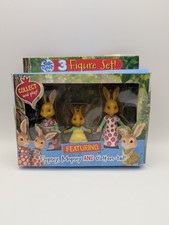 Cbeebies Peter Rabbit Flopsey Mopsey and Cottontail Figures From Magazine No.88